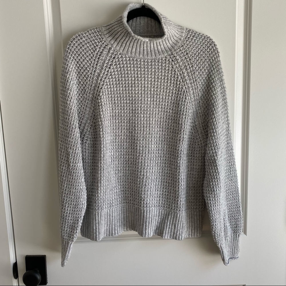 AE dream spun mock neck sweater